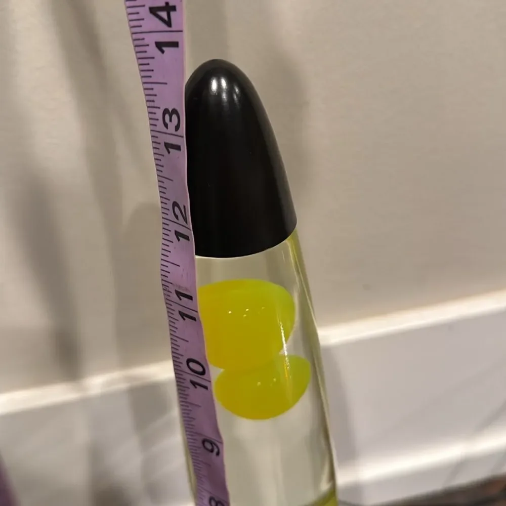 lava lamp vtg black